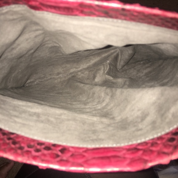 Red Python Clutch - Picture 4 of 4